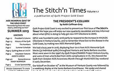 The Stich'n Times Newsletter front page thumbnail