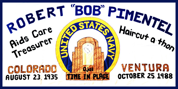 Robert "Bob" Pimentel quilt