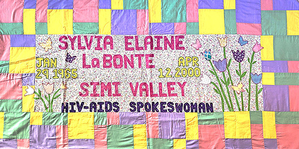 Sylvia Elaine LaBonte quilt panel